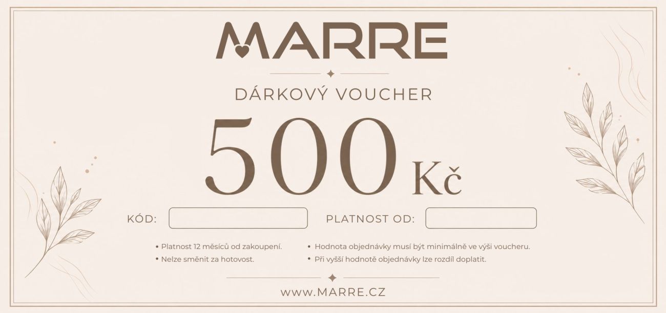 Dárkový Voucher - Elektronický 500 Kč