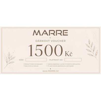 Dárkový Voucher - Elektronický 1500 Kč
