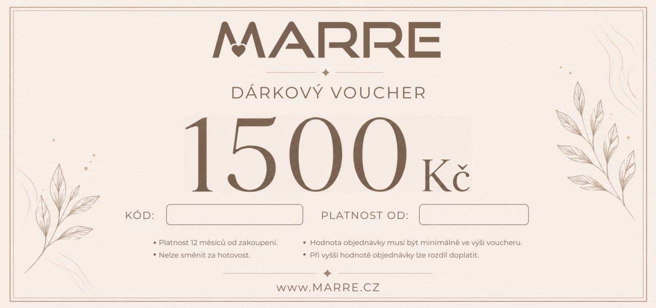 Dárkový Voucher - Elektronický 1500 Kč