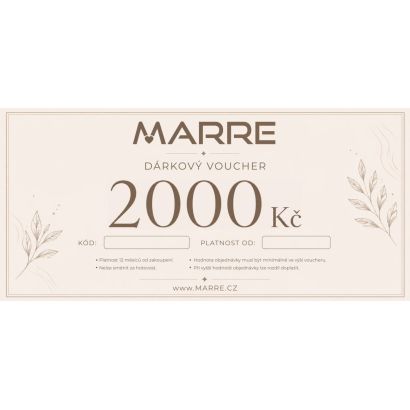 Dárkový Voucher - Elektronický 2000 Kč