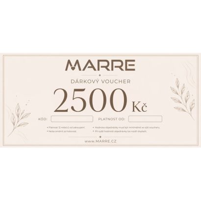 Dárkový Voucher - Elektronický 2500 Kč