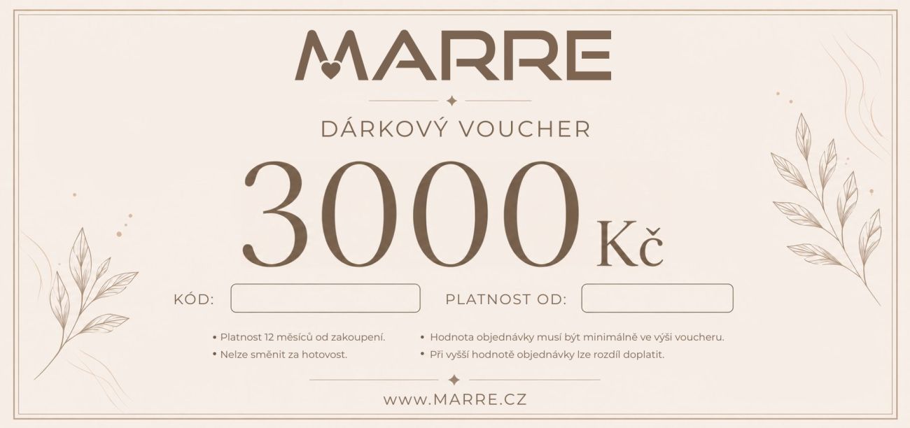 Dárkový Voucher - Elektronický 3000 Kč