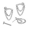 Piercing do brady - PUSH IN labreta TITAN