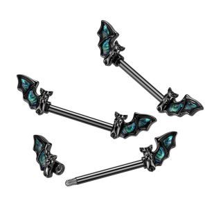 Piercing do bradavky netopýři