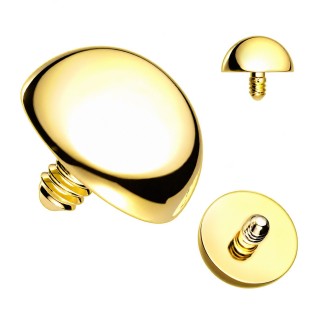 Náhradní půlkulička TITAN, závit 1,2 mm, rozměr 4 mm