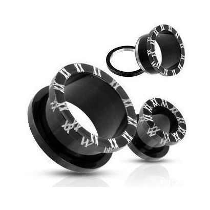 Černý tunel chirurgická ocel HWPTSCR31 (8 mm)