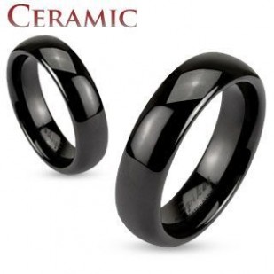 Snubní prsteny keramické černé HKKM1000