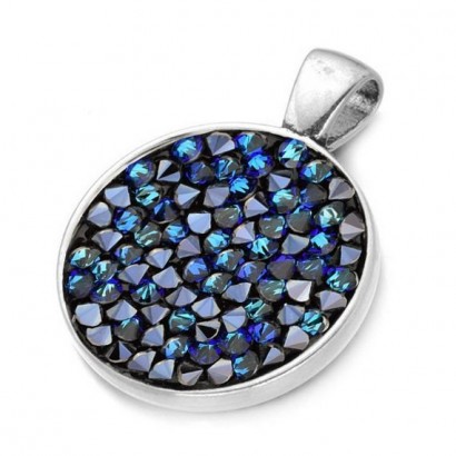 Přívěsek s krystaly Crystals from Swarovski® BERMUDA BLUE