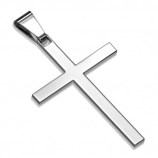 Ocelový přívěsek - kříž