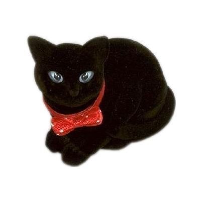 S4U Dárková krabička semiš - kočka - KR0112