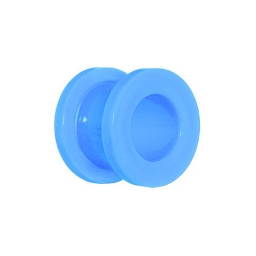 S4U Modrý akrylátový tunel do ucha (2 mm) - TN01071-02