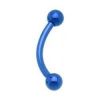 Piercing do obočí (modrá)