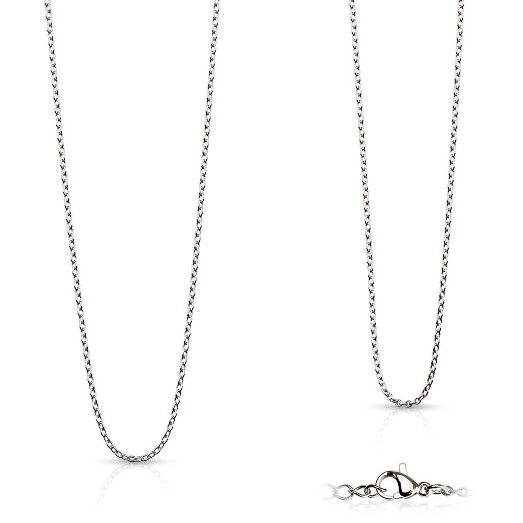 S4U Ocelový řetízek šíře 1,2 mm (40 cm) - OPE1098-012-40