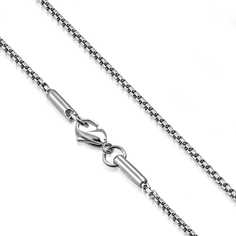 Levně Ocelový řetízek, tl. 1,5 mm (50 cm) - OPE1057-015-50