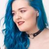 Piercing do nosu - kruh se zirkonem (ocelová/duhový zirkon)