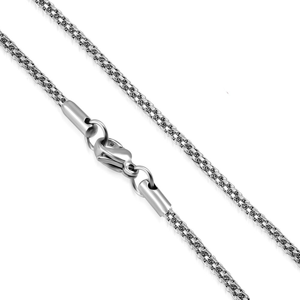 S4U Ocelový řetízek tloušťka 2 mm (60 cm) - OPE1220-020-60