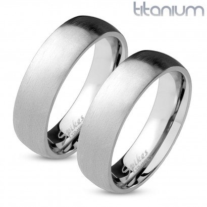 Titanové snubní prsteny