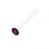 Akryátový piercing do nosu s kamínkem (červená)