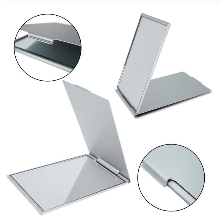 S4U Kosmetické zrcátko čtvercové ploché - KZ004