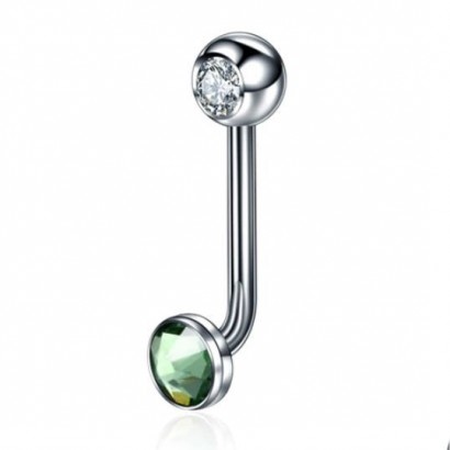 Christina piercing (zelená)