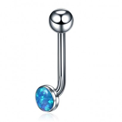 Christina piercing opál (modrá)