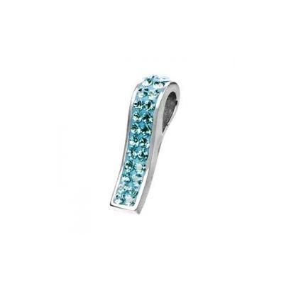 Přívěsek se Swarovski krystalky PSSW01 aqua