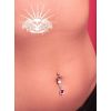 Piercing do pupíku růže HWNAL11414