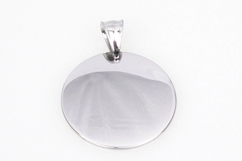 Destička kulatá chirurgická ocel