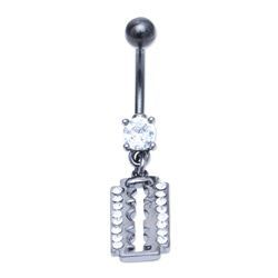 Piercing do pupíku žiletka TBPN154