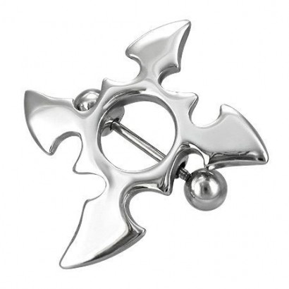 Piercing do bradavky chirurgická ocel LCNP071
