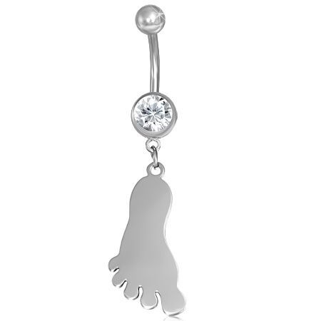 Piercing do pupíku stopa LOCM106