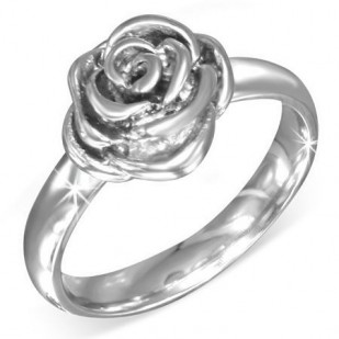 Prsten chirurgická ocel růže LRCZ201