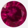 CZ Kubický zirkon - Dark Pink, pr. 2.50 mm