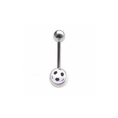 Piercing do pupíku - banánek fotbalový míč
