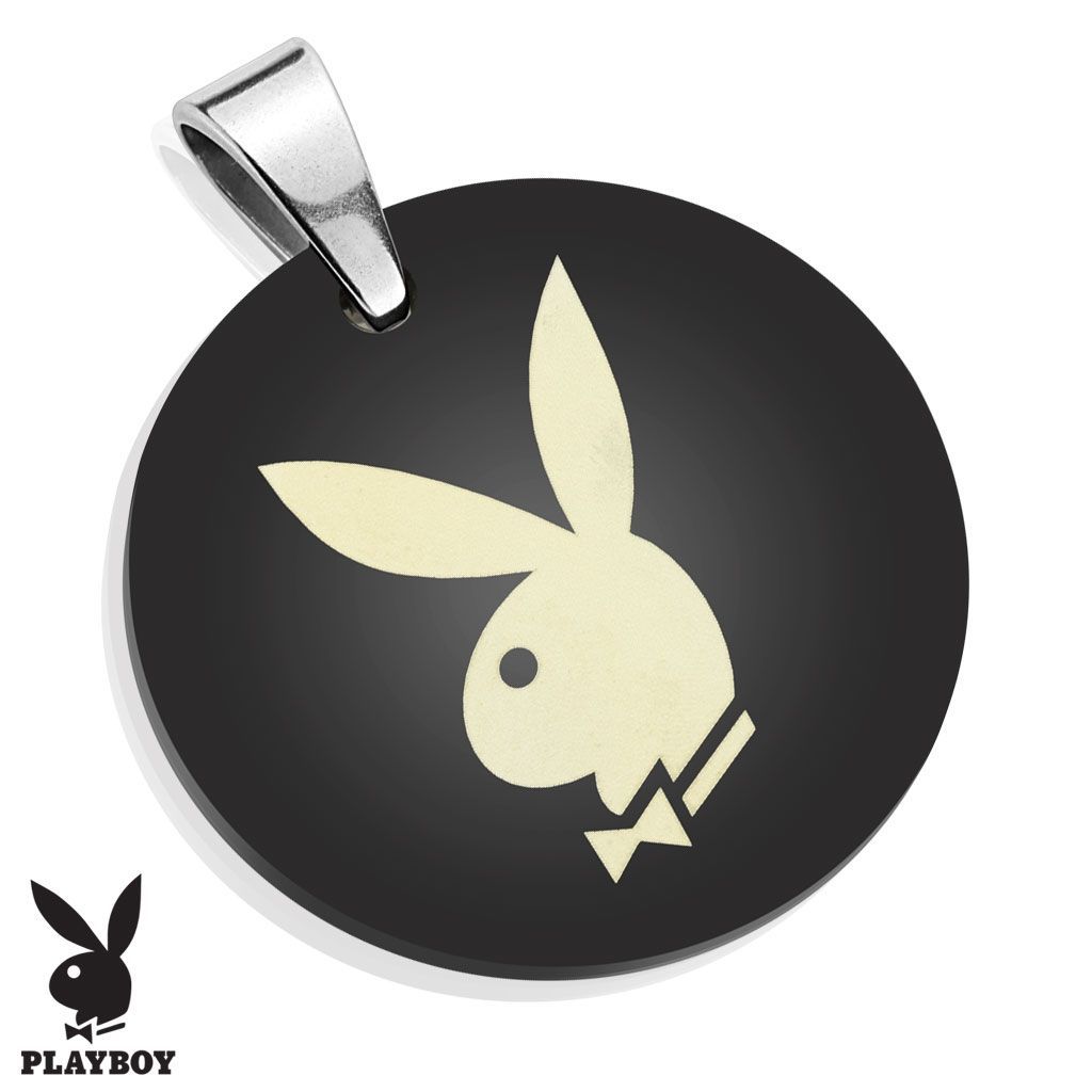 Kulatý ocelový přívěsek Playboy - OPP1159