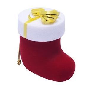 S4U Vánoční dárková krabička na prsten - Santova bota - KR0026