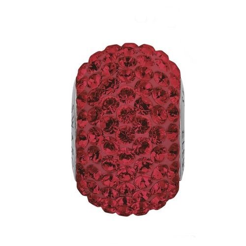Navlékací přívěsek korálek s krystaly Swarovski, Siam - LV0000-SI