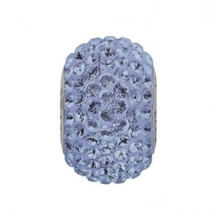Navlékací přívěsek korálek s krystaly Swarovski®, Light Sapphire