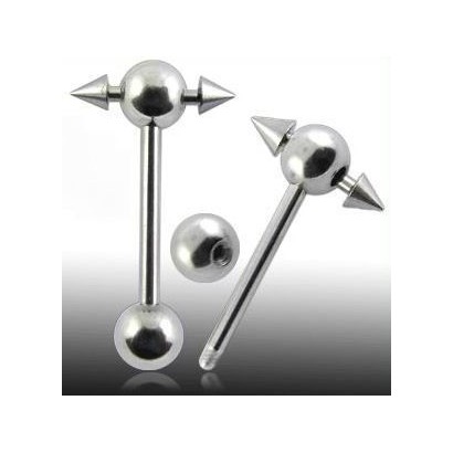 Piercing do jazyka se špičkami