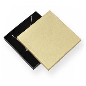 S4U Krabička na soupravu šperků, zlatá/černá - KR0043-GD