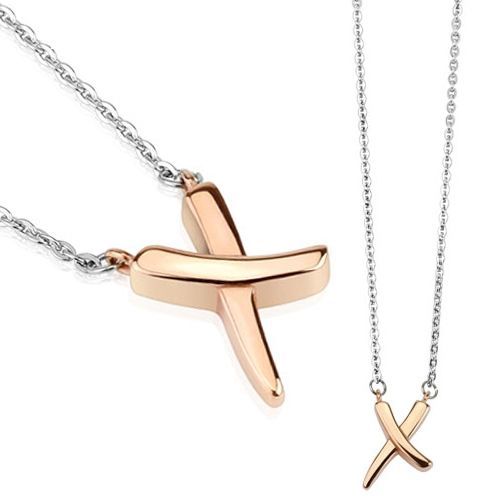 S4U Dámský ocelový náhrdelník - OPD0023-RD