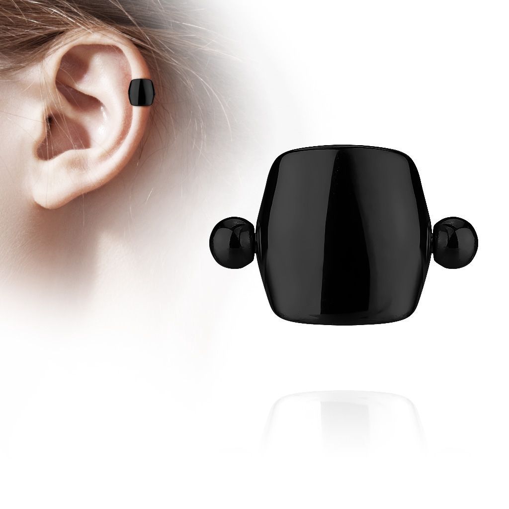 Levně Cartilage piercing do ucha se štítem - CP1027-K