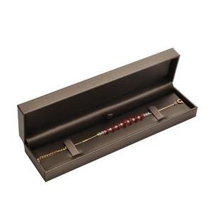 S4U Dárková krabička na náramek, kovově hnědá - KR0168-BR