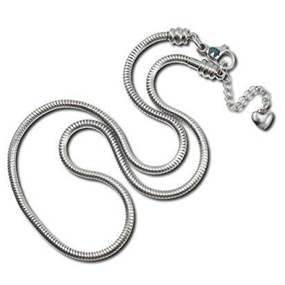 Ocelový náhrdelník - had, délka 45 cm