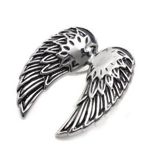 Ocelový přívěsek - andělská křídla