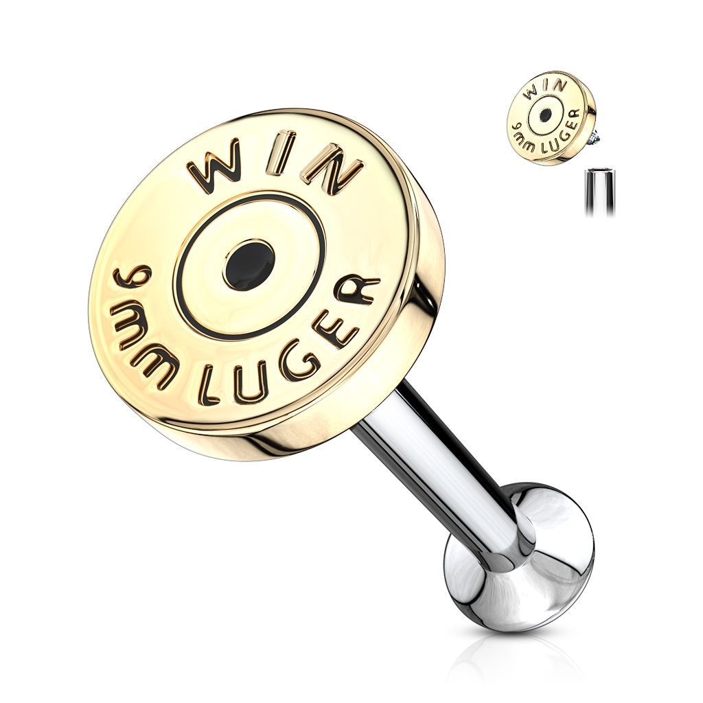 Levně Labreta / piercing do brady - patrona - LB0003