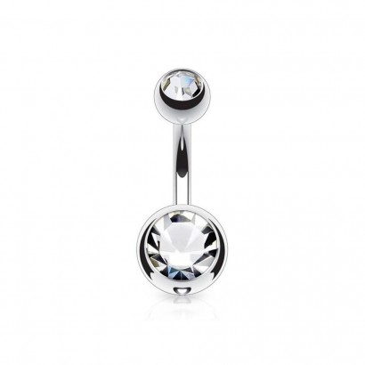 Piercing do pupíku banánek krátký 1,6 x 8 mm