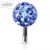Kulička s krystaly Swarovski® 4 mm