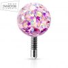 Kulička s krystaly Swarovski® 4 mm