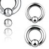 Piercing - kruh (8 x 16 mm, kulička 10 mm)